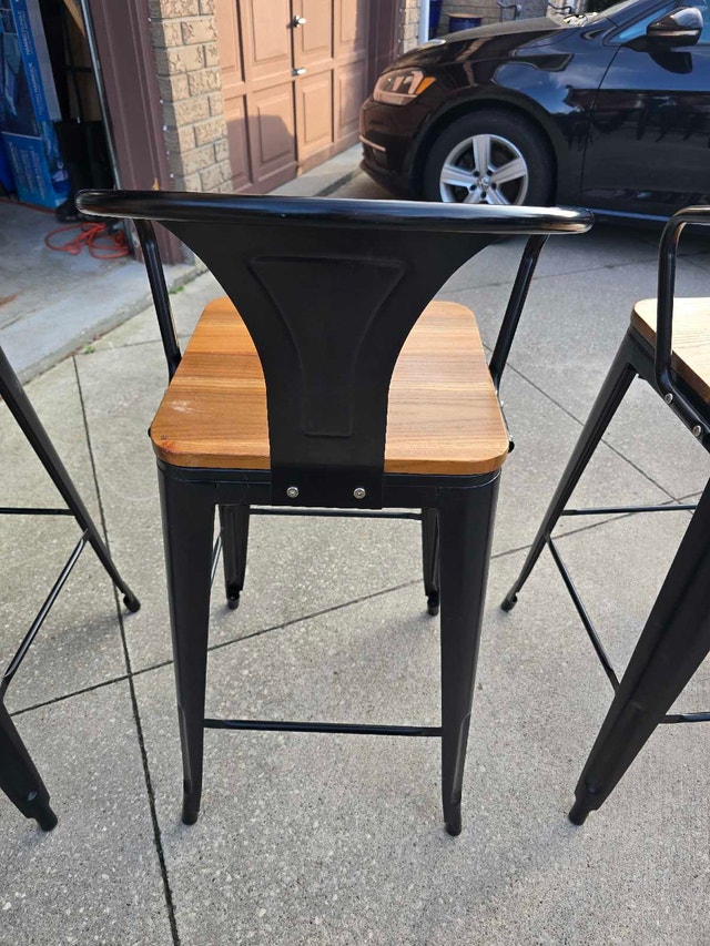 Set of 4 Industrial Style Stools - photo 2