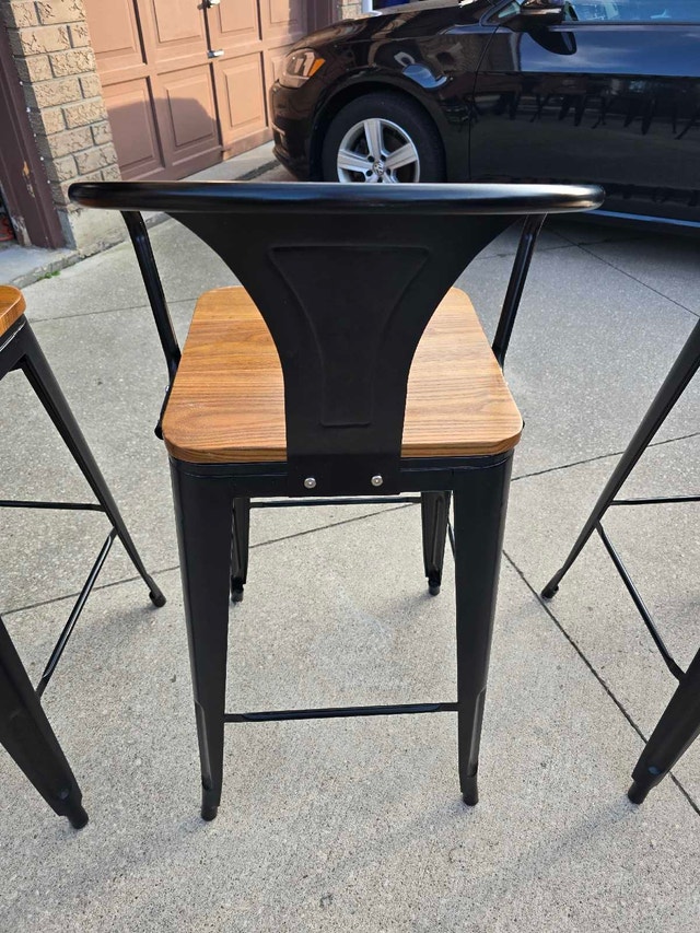 Set of 4 Industrial Style Stools - photo 3