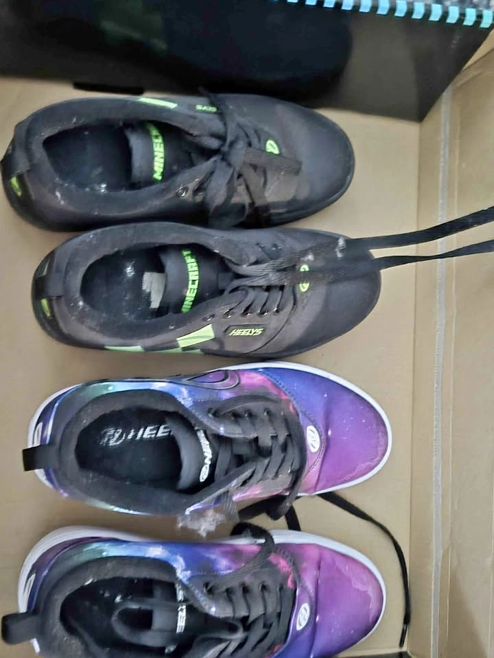 Heelys Minecraft and Galaxy Skate Shoes