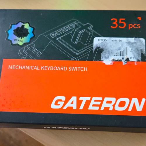 Gateron Clear Mechanical Keyboard Switches 35-Pack