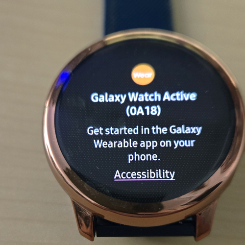 Samsung Galaxy Watch Active 40mm Rose Gold Aluminum