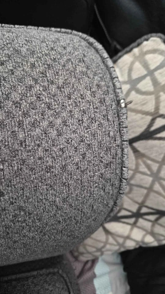 Dark Grey Three-Seat Sofa - photo 2