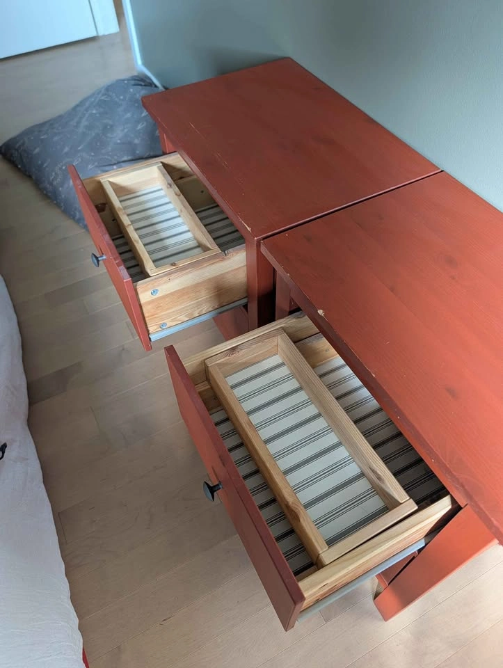 Ikea nightstands, dresser and cabinet - photo 2