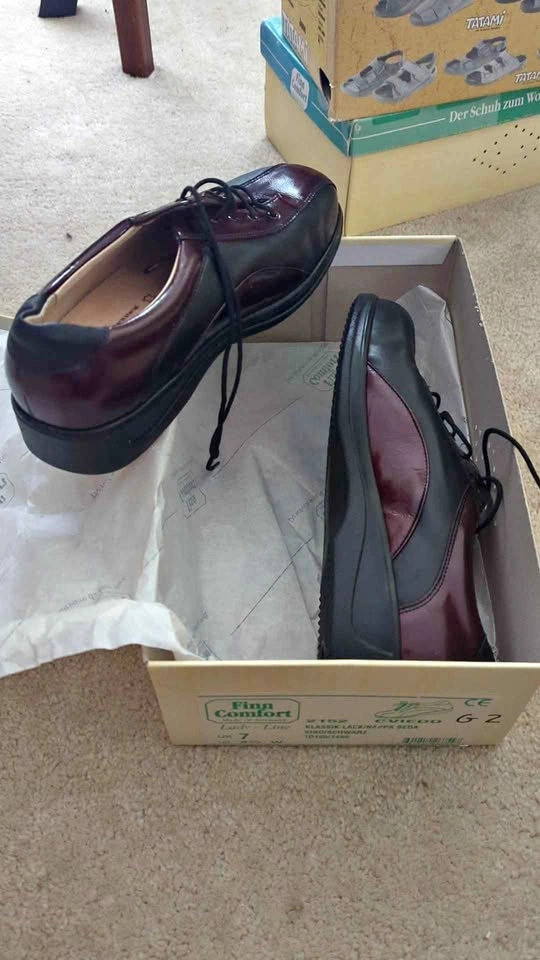 Finn Comfort Oviedo Shoes Size 9.5