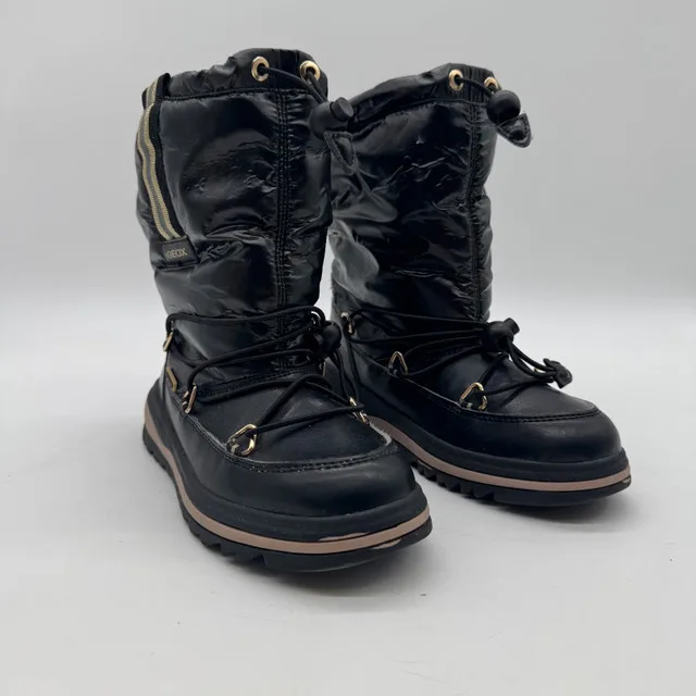 Geox Amphibiox Kids Winter Snow BootsBlack Size EU 34 / US 3 thumbnail
