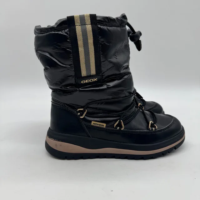 Geox Amphibiox Kids Winter Snow BootsBlack Size EU 34 / US 3 image indicator(2)