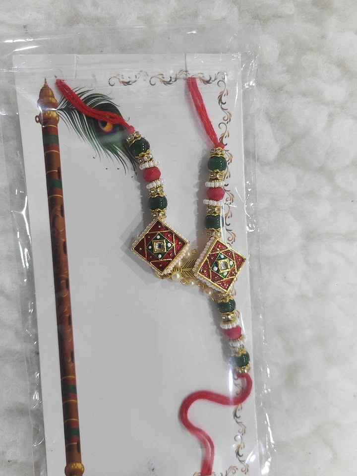 Bhai bhabhi and Rakhi Set - photo 3