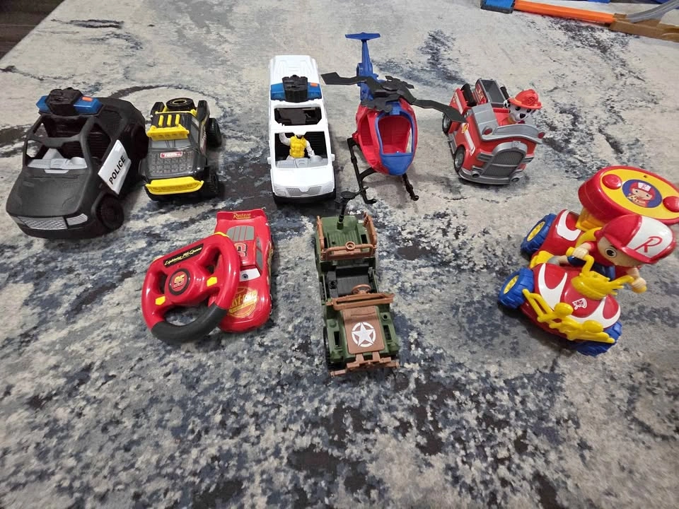 Tonka, Disney Cars, and Paw Patrol Toy Vehicle Lot
