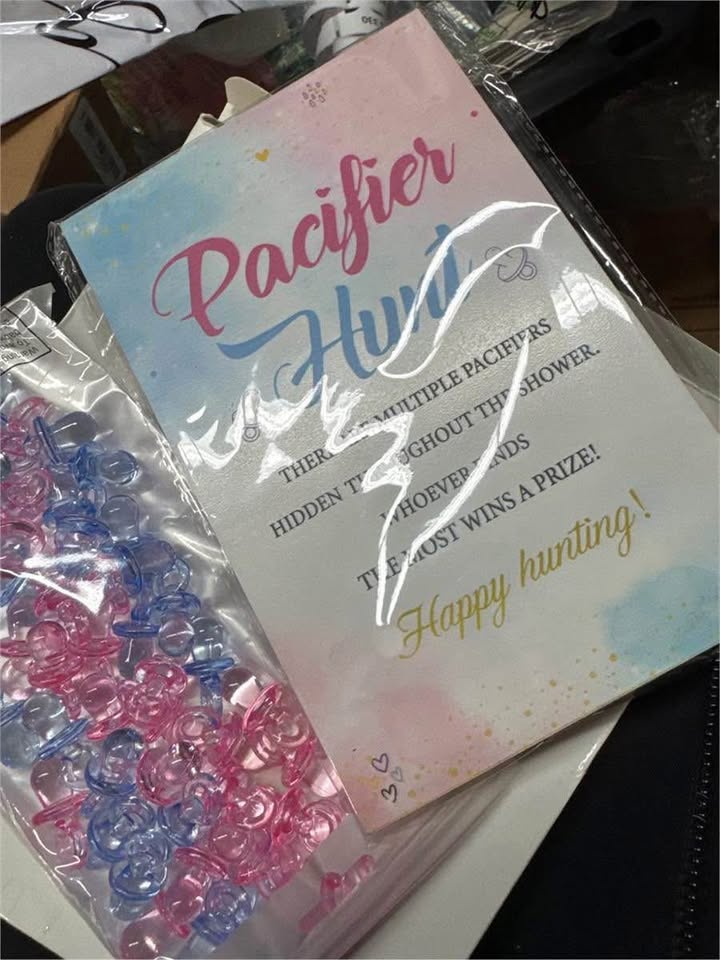 Thyle 51 Pcs Pacifier Hunt Baby Shower Games - photo 5