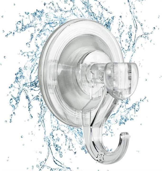 CozyBlue Suction Cup Hooks Heavy Duty - 2 Pack