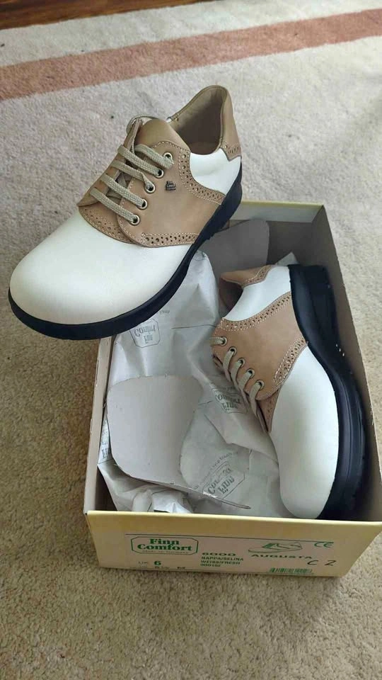 Finn Comfort Augusta Golf Shoes Women's Size 6.5