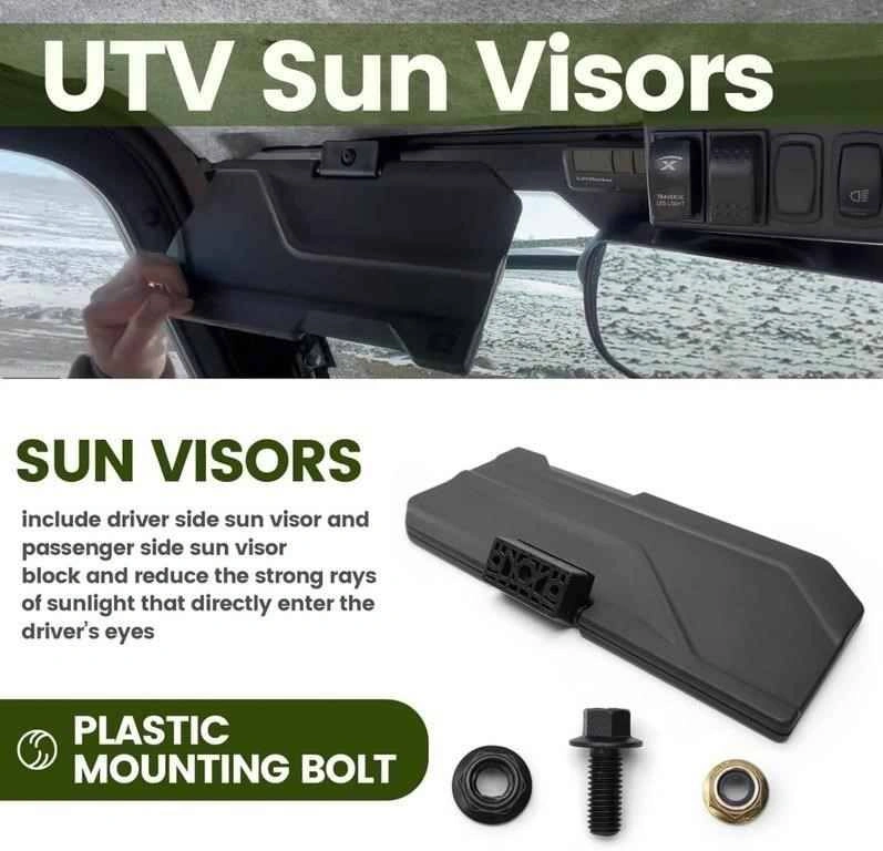 NEW Polaris Ranger UTV Sun Visors - Part 2890288 - photo 3