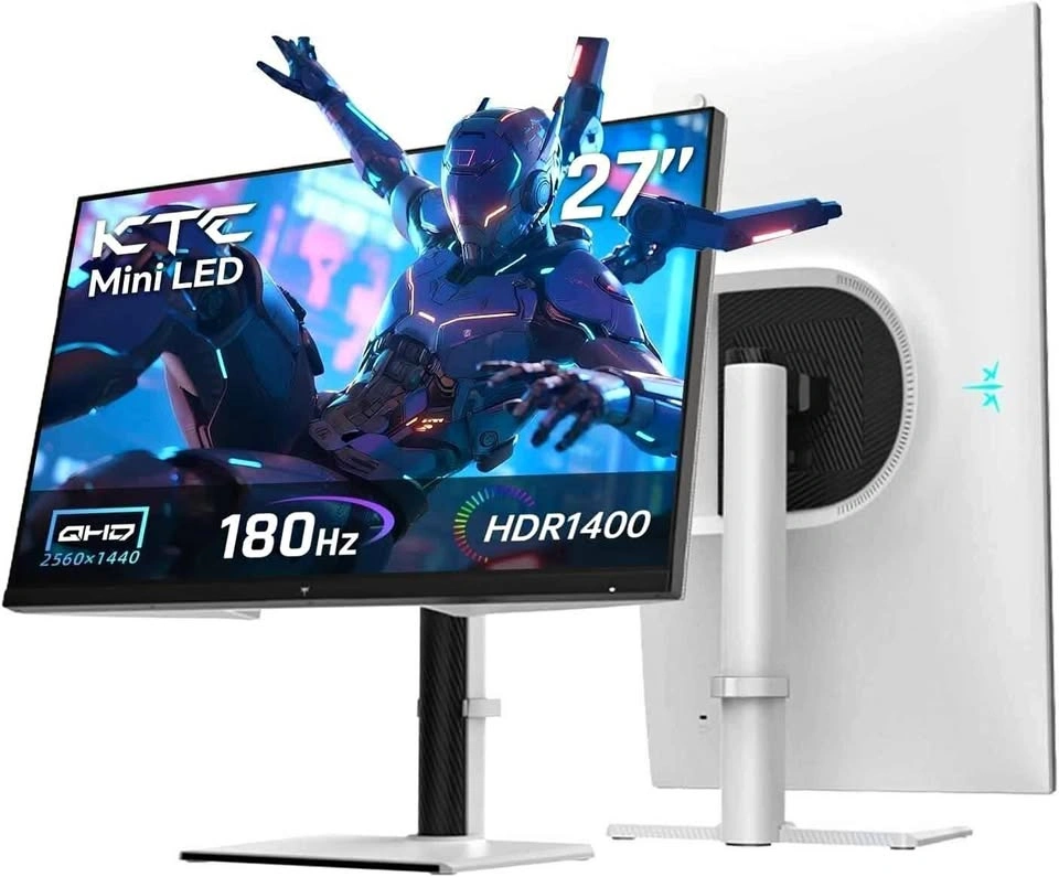 BRAND-NEW KTC 27" 2K QHD Mini LED Gaming Monitor 180Hz