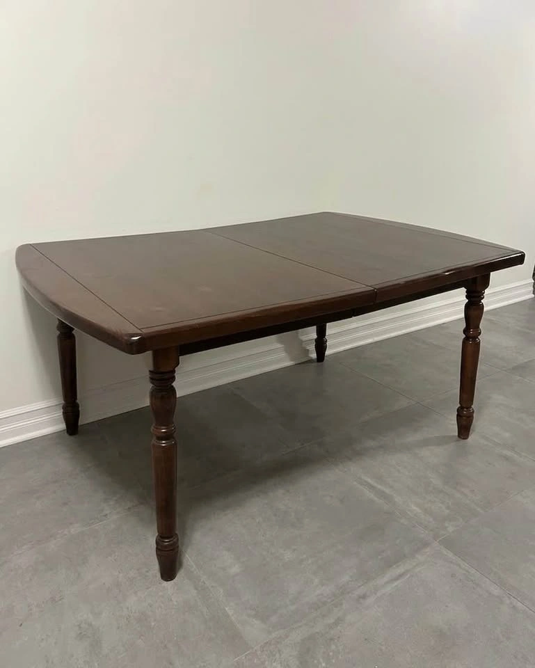 Vintage Solid Wood Dining Table - photo 4