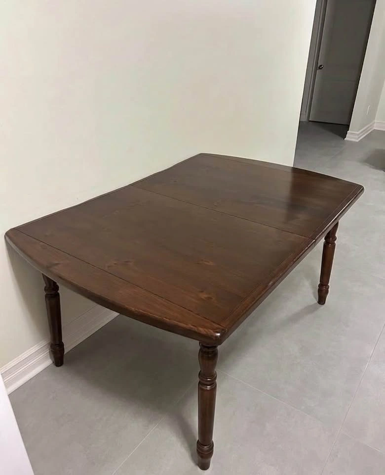 Vintage Solid Wood Dining Table - photo 5
