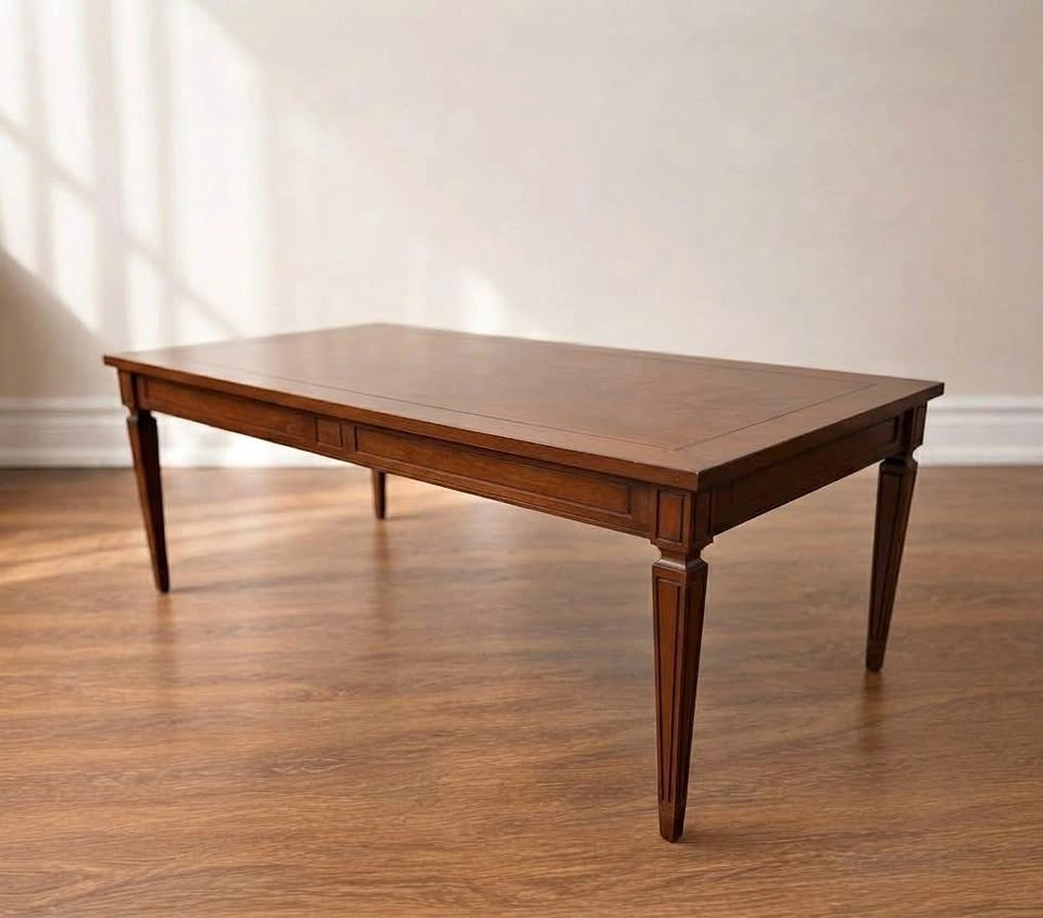 Vintage Mid-Century Wood Coffee Table