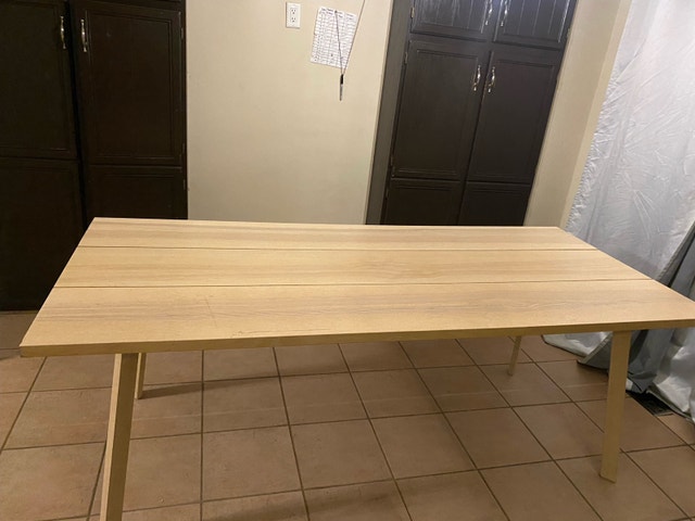 Solid Wood Dining Table - photo 2