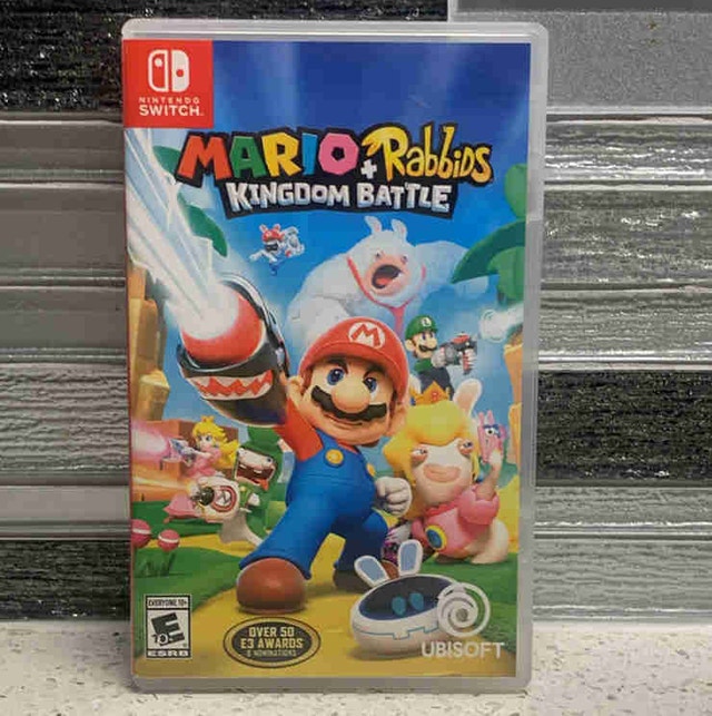 Mario Rabbids Kingdom Battle Nintendo Switch Game