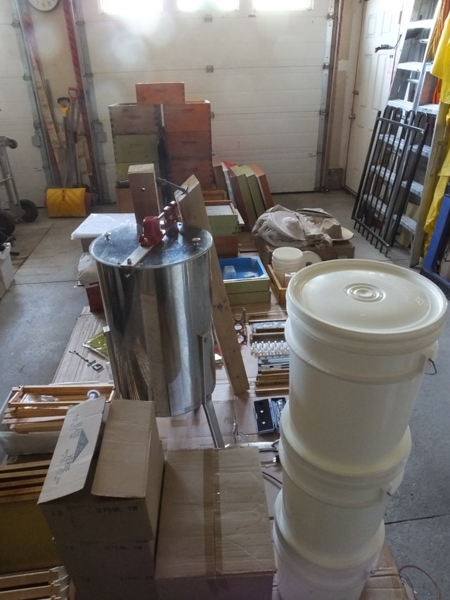 A Complete Beekeeping Setup - Supplies and Equipments