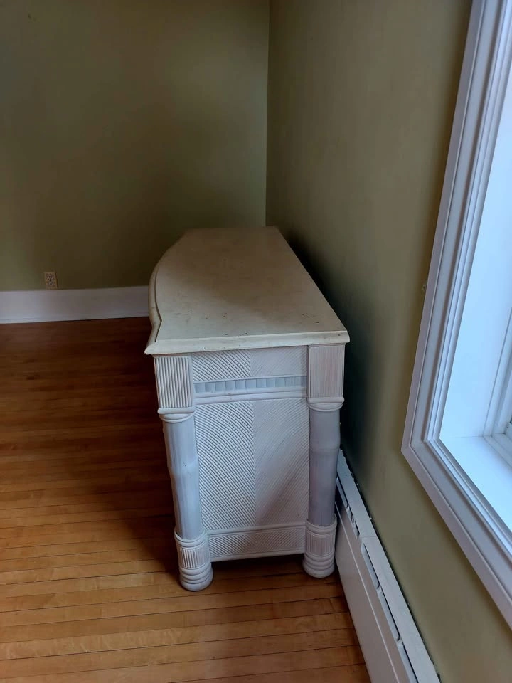 Coastal Style Faux Bamboo and Wicker Dresser - photo 3
