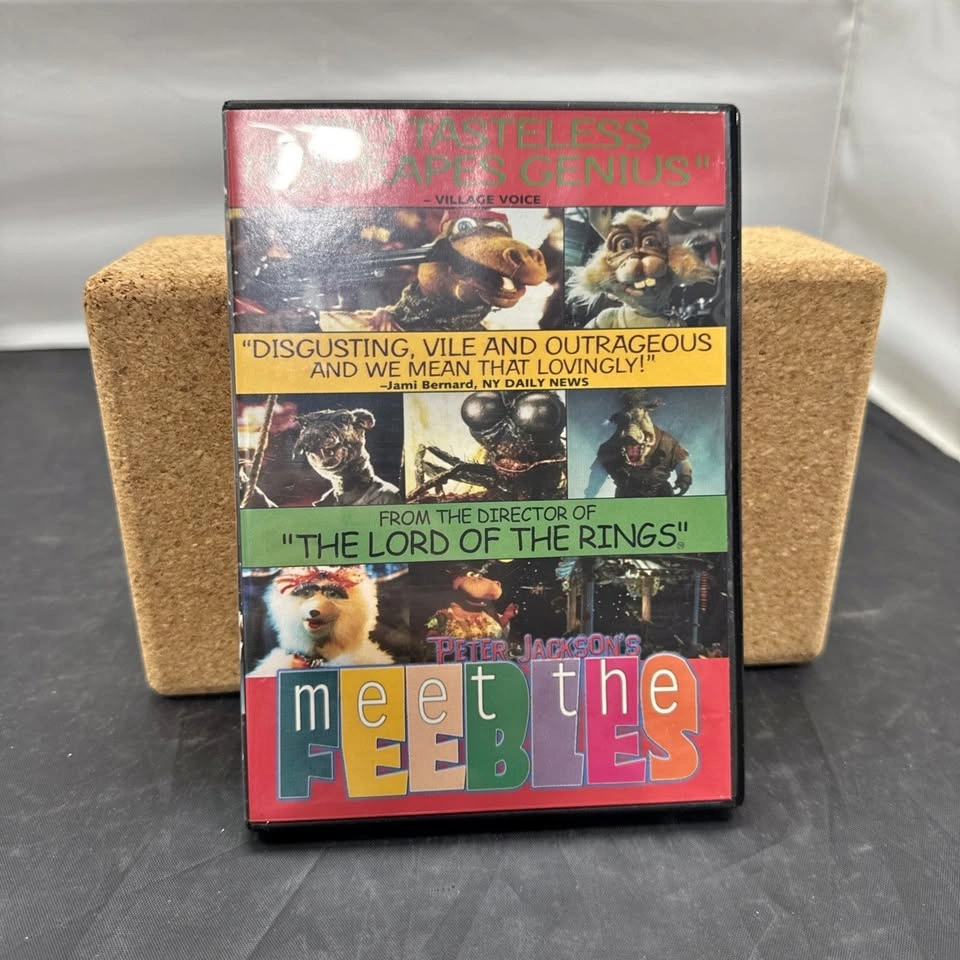 Meet the Feebles DVD 2002 Peter Jackson Dead Alive Productions