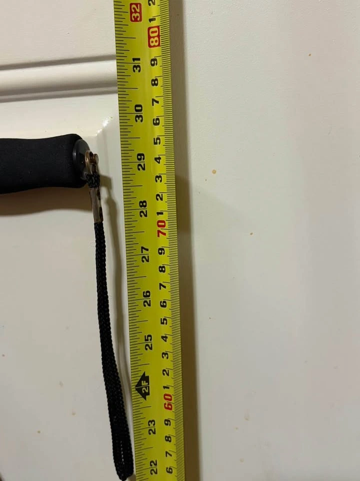 Height Adjustable Black Cane - photo 3