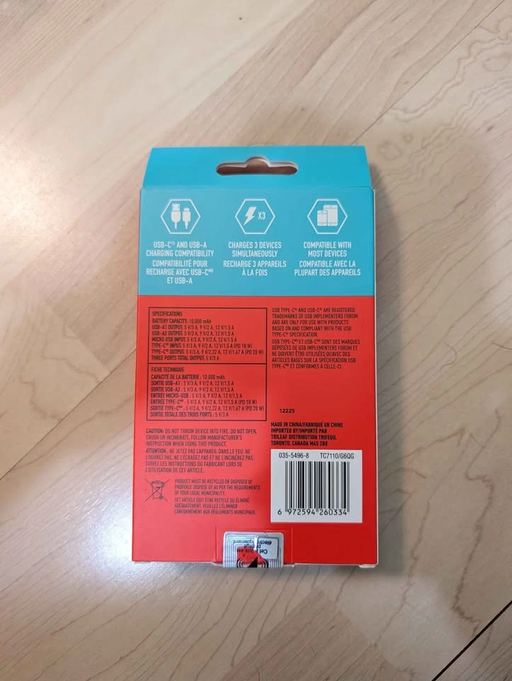 10,000mAh 20W Power Bank | BRAND NEW - photo 3