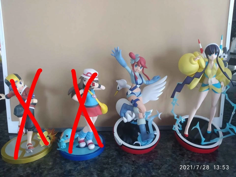 Kotobukiya Artfx J Pokemon Figure (Skyla, Elesa)