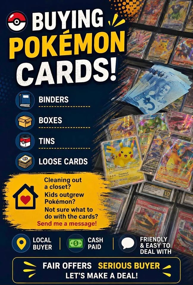 buying pokemon card/collections