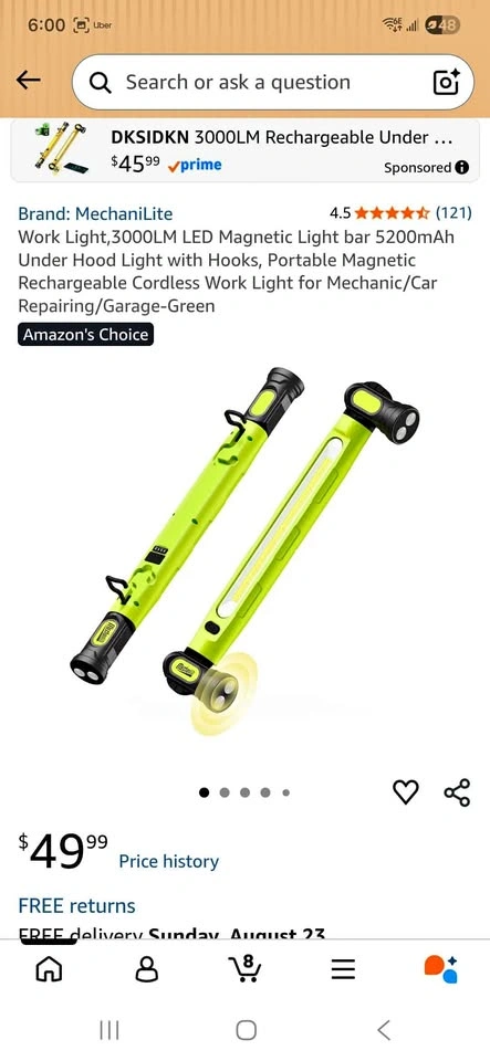 MechaniLite Underhood Work Light