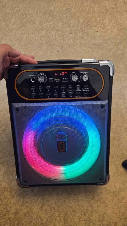 JYX S68 Karaoke Machine with 2 Wireless Microphones - photo 3