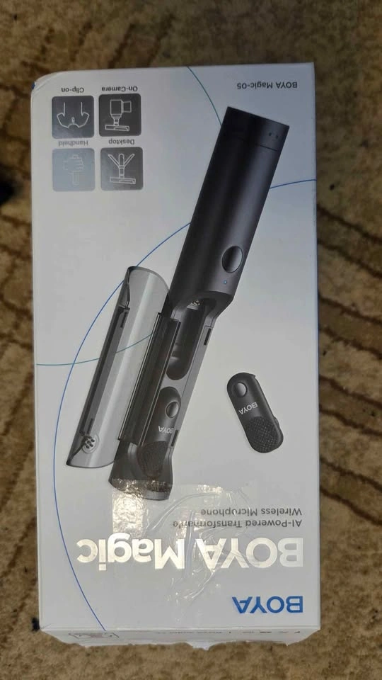 BOYA Magic-05 Mini Wireless Lavalier Microphone - photo 5