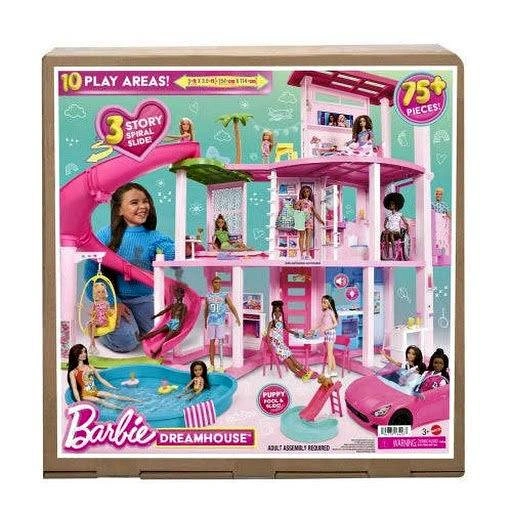 BRAND NEW Barbie DreamHouse Doll House with 75+ Pieces