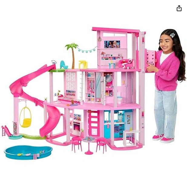 BRAND NEW Barbie DreamHouse Doll House with 75+ Pieces - photo 3