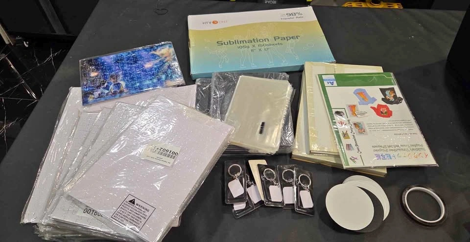 Sublimation Paper Mouse Pad Jigsaw Puzzle and Blanks Bundle