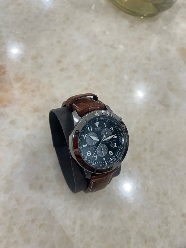 Citizen Eco-Drive Super Titanium Chronograph – E820 - photo 2