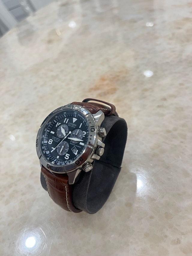 Citizen Eco-Drive Super Titanium Chronograph – E820 - photo 3