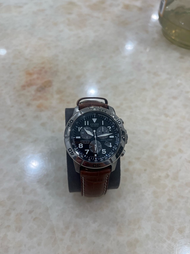 Citizen Eco-Drive Super Titanium Chronograph – E820 - photo 4
