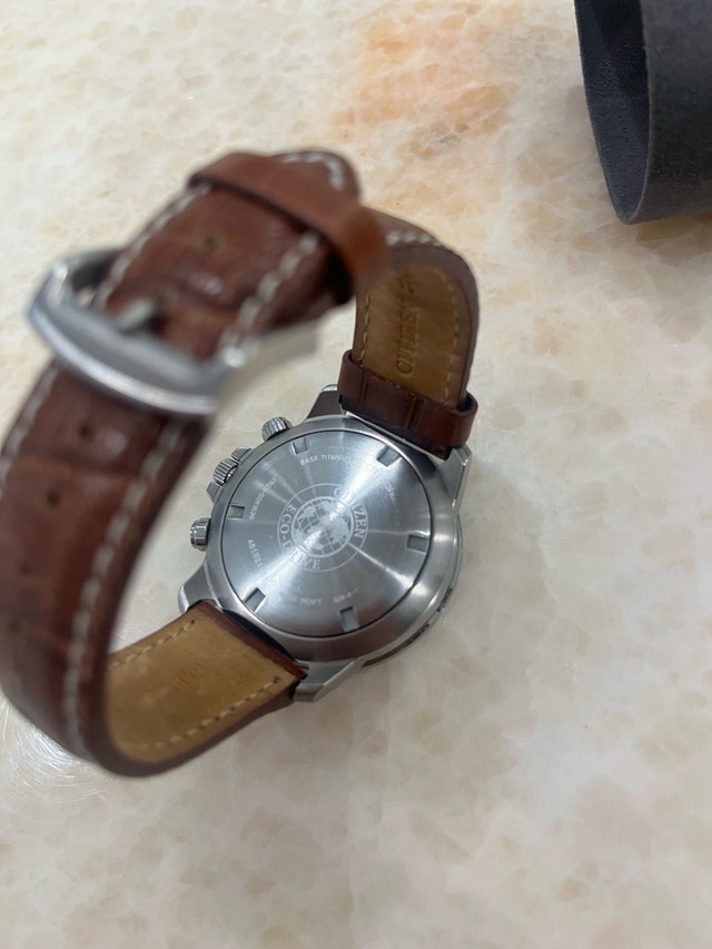 Citizen Eco-Drive Super Titanium Chronograph – E820 - photo 5