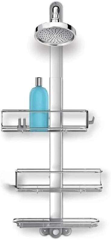 Simplehuman XL Rust-Resistant Adjustable Shower Caddy