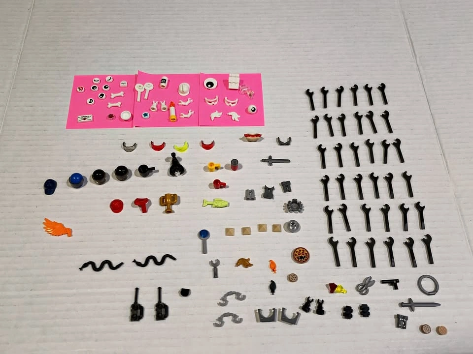 Lot of Lego Minifig Parts and Accessories