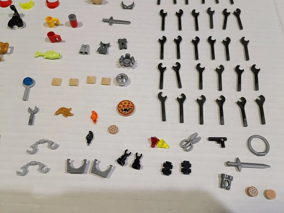 Lot of Lego Minifig Parts and Accessories - photo 3