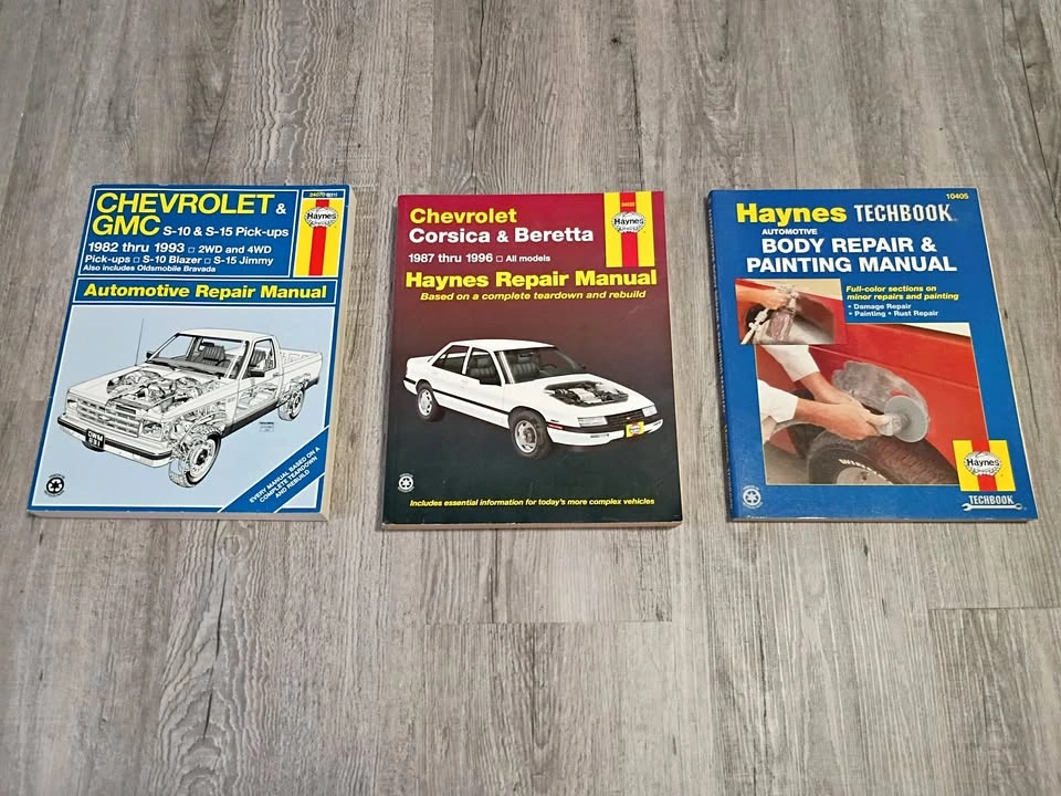Haynes Repair Manuals Chevrolet S10 Corsica Body Repair