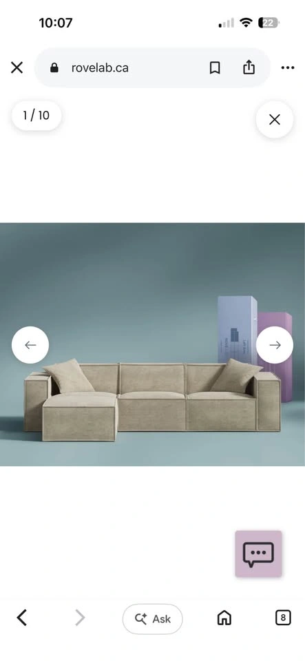 Rove Lab M1 Sectional Sofa - photo 4