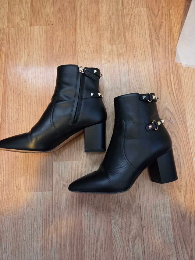 Valentina Leather Booties