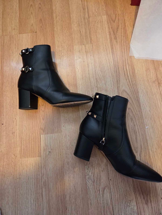 Valentina Leather Booties - photo 3