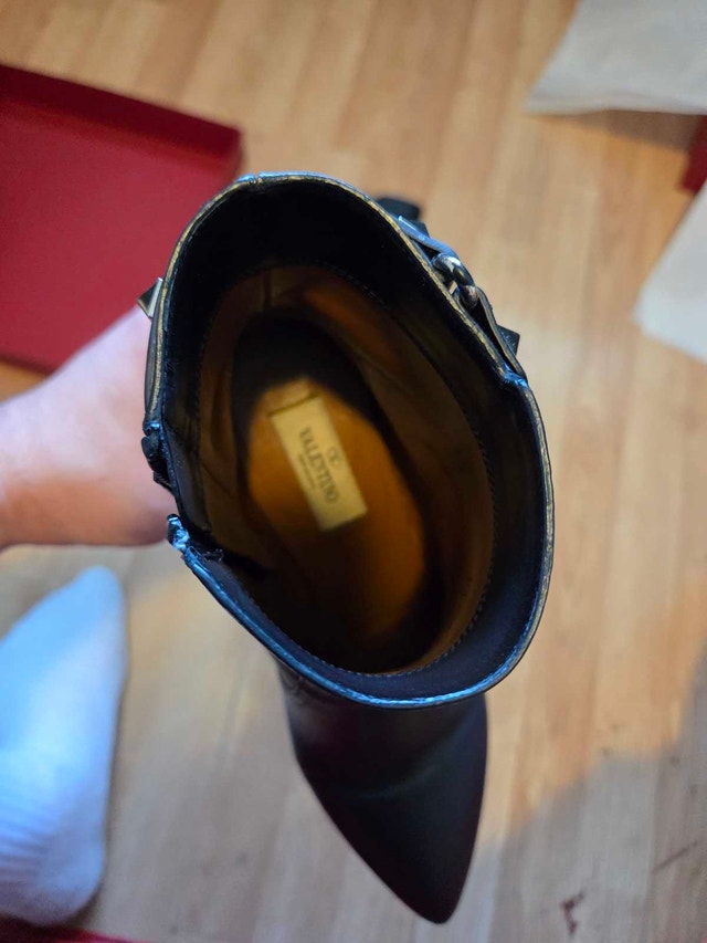 Valentina Leather Booties - photo 4