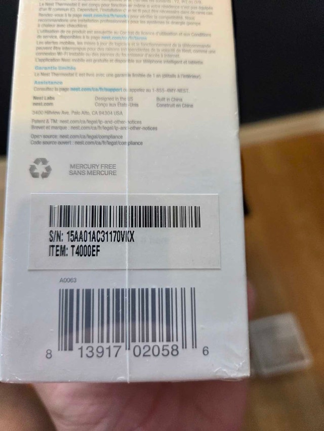 Google Nest Thermostat - photo 3