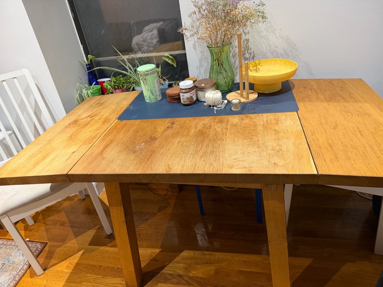 Solid Wood Extendable Dining Table - photo 2