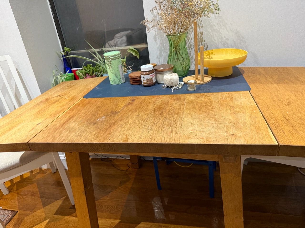 Solid Wood Extendable Dining Table - photo 4